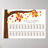 Extra grote herfst-weddenschappen poster (Voorkant)