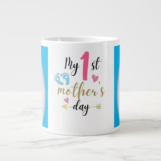 Extra grote jumbo koffie Mok (Voorkant)