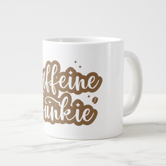 Extra - grote koffie Mok (Voorkant rechts)