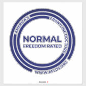 Extra Grote NORMALE 14"venster sticker voor zaken (Vel)