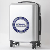 Extra Grote NORMALE 14"venster sticker voor zaken (Koffer)