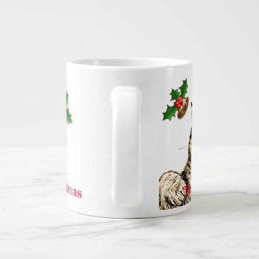 Extra grote persoonlijke kerstcadeautjes, Mok (Achterkant)