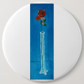 Extra grote Roos Button (Voorkant)