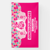 Extra grote ruimte Cowgirl 2024 Afstuderen Banner (Verticaal)