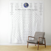 Extra grote tapisserieën (88 x 104 inch) wandkleed (In situ)