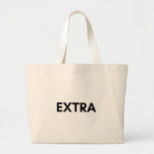 extra grote tote bag (Voorkant)