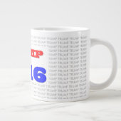 EXTRA GROTE TRUMP-MOK KOFFIEKOP (Rechts)