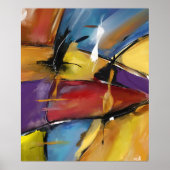 Extra grote verticale poster "Abstract 1509" (Voorkant)