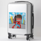 Extra grote vinylplaten van 14 x 14 inch, Sticker (Koffer)