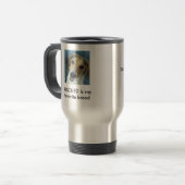 Extra Happy Stan Travel Mug - Gepersonaliseerd Reisbeker (Voorkant links)