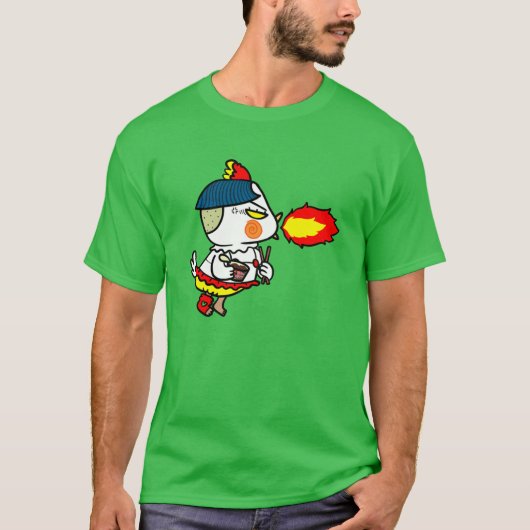 Extra Heet Pittige Kip T-shirt (Voorkant)
