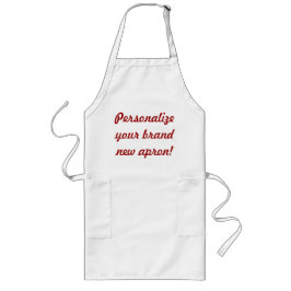 Extra hoge BBQ Apron Lang Schort