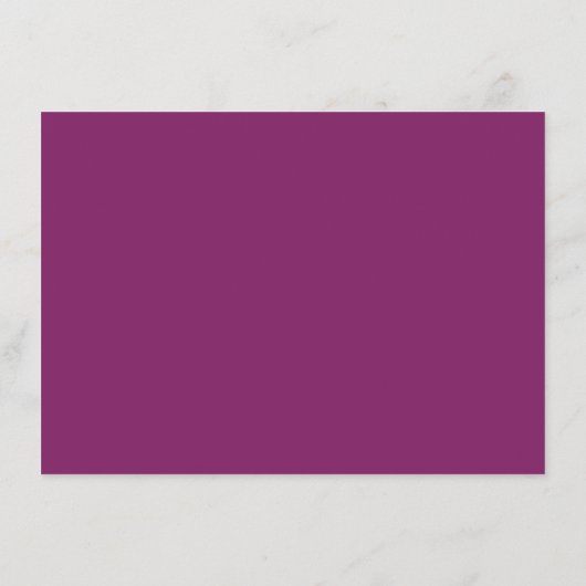 Extra info over Paarse bruiloft Informatiekaartje (Achterkant)