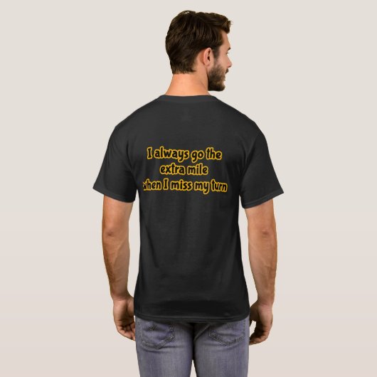 extra inspanning jj t-shirt (Achterkant volledig)