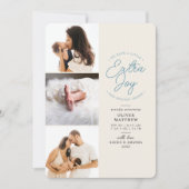 Extra Joy Foto Blue Holiday - Aankondiging van geb (Voorkant)