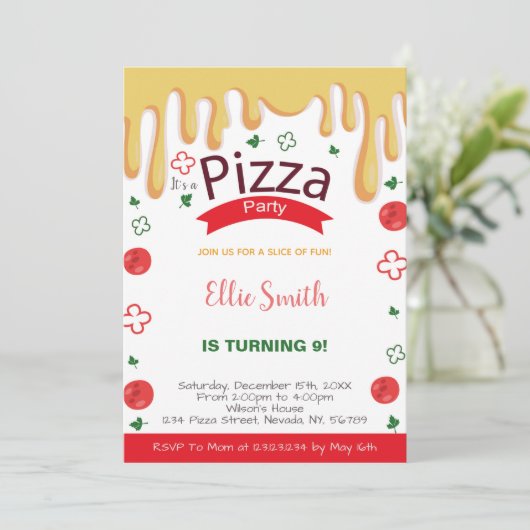 Extra kaasmakerij Birthday Uitnodigingen (Staand voorkant)