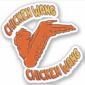 Extra klein 3 x 3 inch vinylsticker op maat gesned sticker (Voorkant)