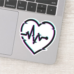 Extra klein 3 x 3 inch vinylsticker op maat gesned sticker
