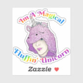 Extra klein 3 x 3 inch vinylsticker op maat gesned sticker (Vel)