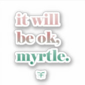 Extra-kleine 3-inch x 3-inch vinylstickers op maat sticker (Voorkant)