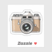 Extra-kleine (3" x 3") aangepaste gesneden vinyl S Sticker (Vel)