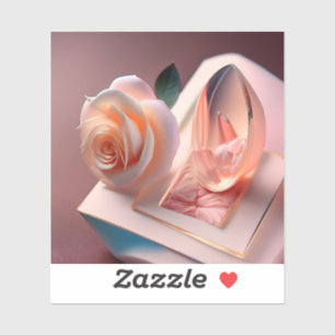 Extra-kleine 3 "x 3" Blad Custom-Cut Vinyl... Sticker