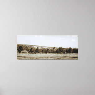 Extra  landschapsfoto canvas afdruk