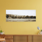 Extra landschapsfoto canvas afdruk (Insitu (Woonkamer))