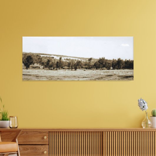 Extra landschapsfoto canvas afdruk (Insitu (Woonkamer))