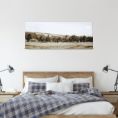 Extra landschapsfoto canvas afdruk (Insitu (Slaapkamer))