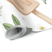 Extra Lange Inpakpapier – Lemon & Daisy Patroon (Rol Hoek)
