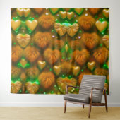 Extra-Large (224 cm x 264 cm) Instant zetten de st Wandkleed (In Situ (horizontaal))