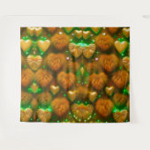 Extra-Large (224 cm x 264 cm) Instant zetten de st Wandkleed (Voorkant (horizontaal))
