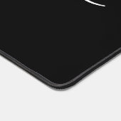 Extra large mouse pad with custom monogram (Hoek)