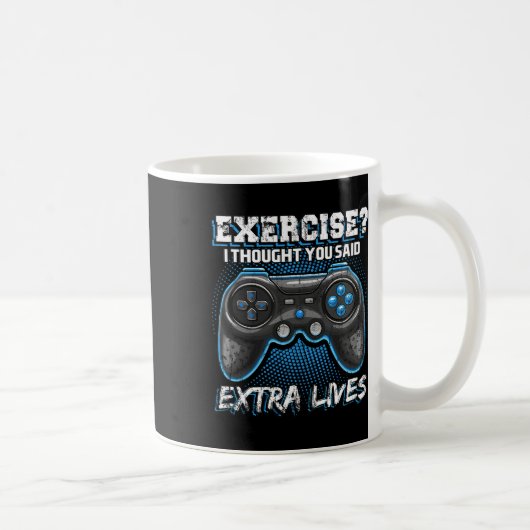 Extra Levens Grappige Videogame Controller Retro G Koffiemok (Rechts)