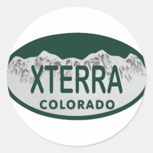 Extra Licentie Ovaal Ronde Sticker