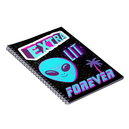 EXTRA LIT FOREVER NOTITIEBOEK (Rechterzijde)