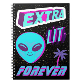 EXTRA LIT FOREVER NOTITIEBOEK