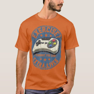 Extra Lives Funny Video Game Controller Retro Boy T-shirt