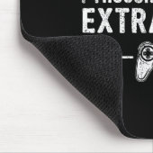 Extra Lives Funny Video Game Controller Retro Game Muismat (Hoek)