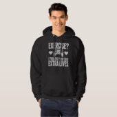Extra Lives Video Game Controller Retro Gamer Boy Hoodie (Voorkant volledig)