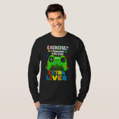 Extra Lives Video Game Controller Retro Gamer Boys T-shirt (Voorkant volledig)