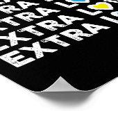 Extra Love Down Syndroom Awareness Special Poster (Hoek)