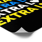 Extra Love World Down Syndrome Awareness Day March Poster (Hoek)