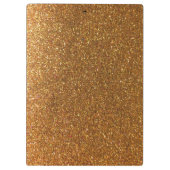 Extra luxe Gold Glitter-docenten Classroom Klembord (Achterkant)