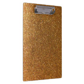 Extra luxe Gold Glitter-docenten Classroom Klembord (Rechts)