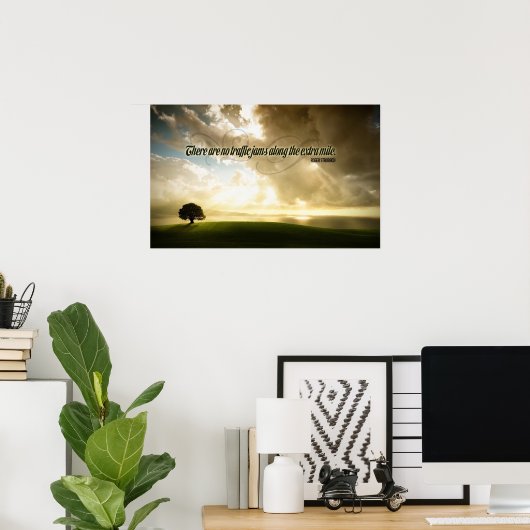 Extra mobiel Motivatie Poster (Thuiskantoor)