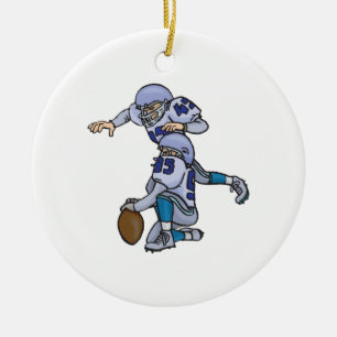 Extra punt keramisch ornament