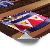 Extra reusachtig poster, kerstmagie voor kerstmis poster (Hoek)