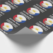 Extra rijst Filipijnen Fitness Humor Gewichtsophef Cadeaupapier (Hoek)